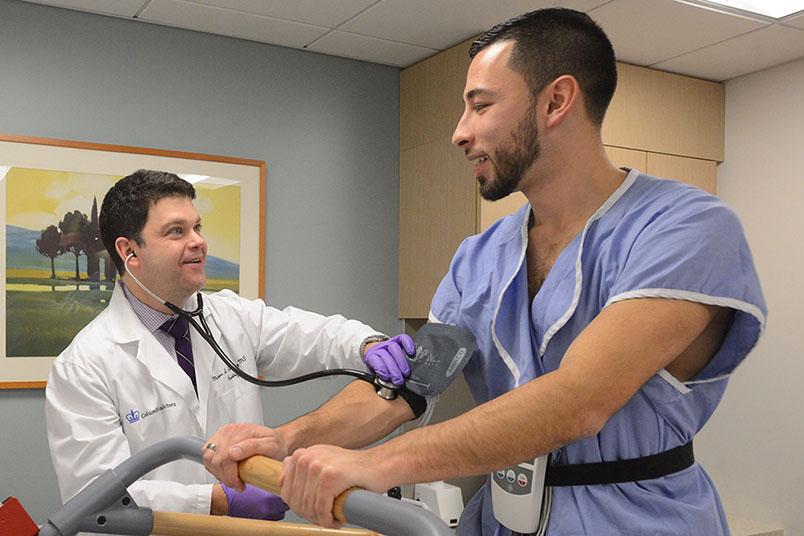 female doctor with patient at New York Presbyterian practice